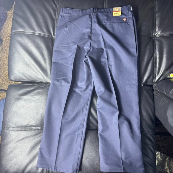 Red Kap Women's Work NMotion Pants Blue Stretch Twill Wrinkle Resistant 18x34 - Picture 5 of 8